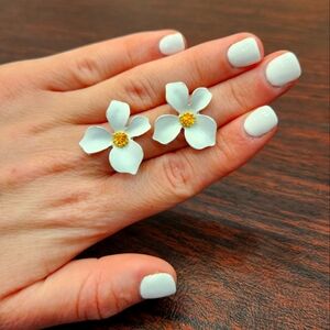 Oversized Flower Earrings